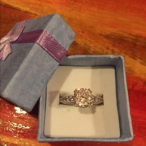 Tacori Diamonique Sterling Silver Ring